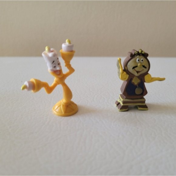 Disney Beauty and the Beast figures Set of 10 - Picture 3 of 6